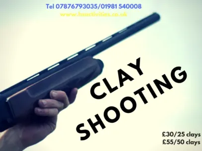 Clay  shooting sessions