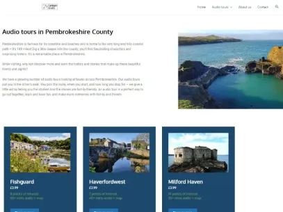 Family-friendly audio walking tours in New Quay, West Wales