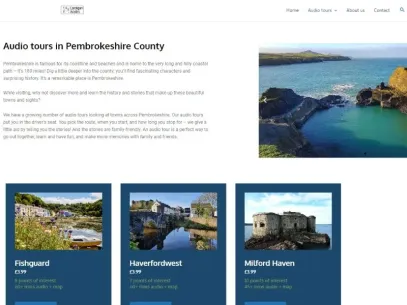 Family-friendly audio walking tours in Fishguard, West Wales