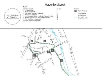 Audio walking tours in Haverfordwest, West Wales