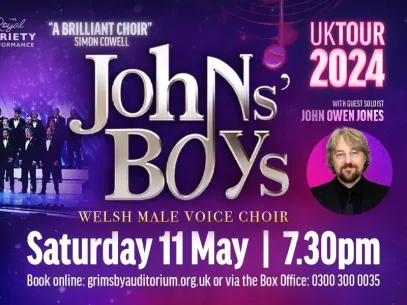 As seen on Britain's Got Talent-Welsh Male Choir Johns' Boys