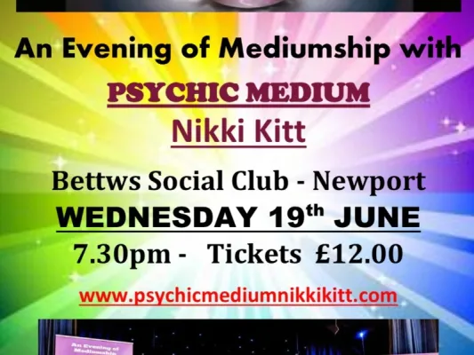 Evening of Mediumship with Nikki Kitt - Newport