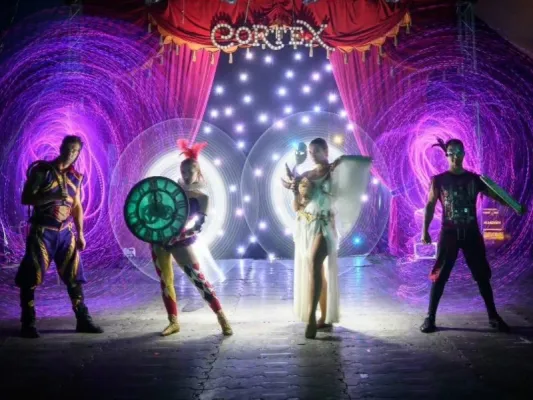 Circus Cortex a 'MASQUERADE' at Binley Woods, Coventry