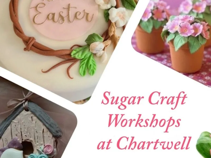 Sugar Craft Workshop: Easter Wreath Cake Topper